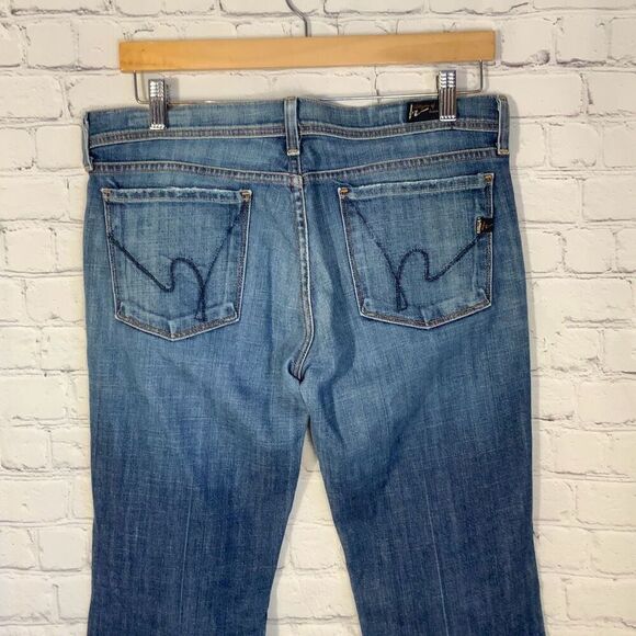 Citizens of Humanity Women Stretch Jeans Ingrid #002 Low Waist Flair size 30 - Picture 5 of 11